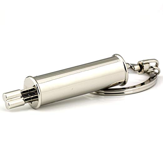 Metal Exhaust Keyring